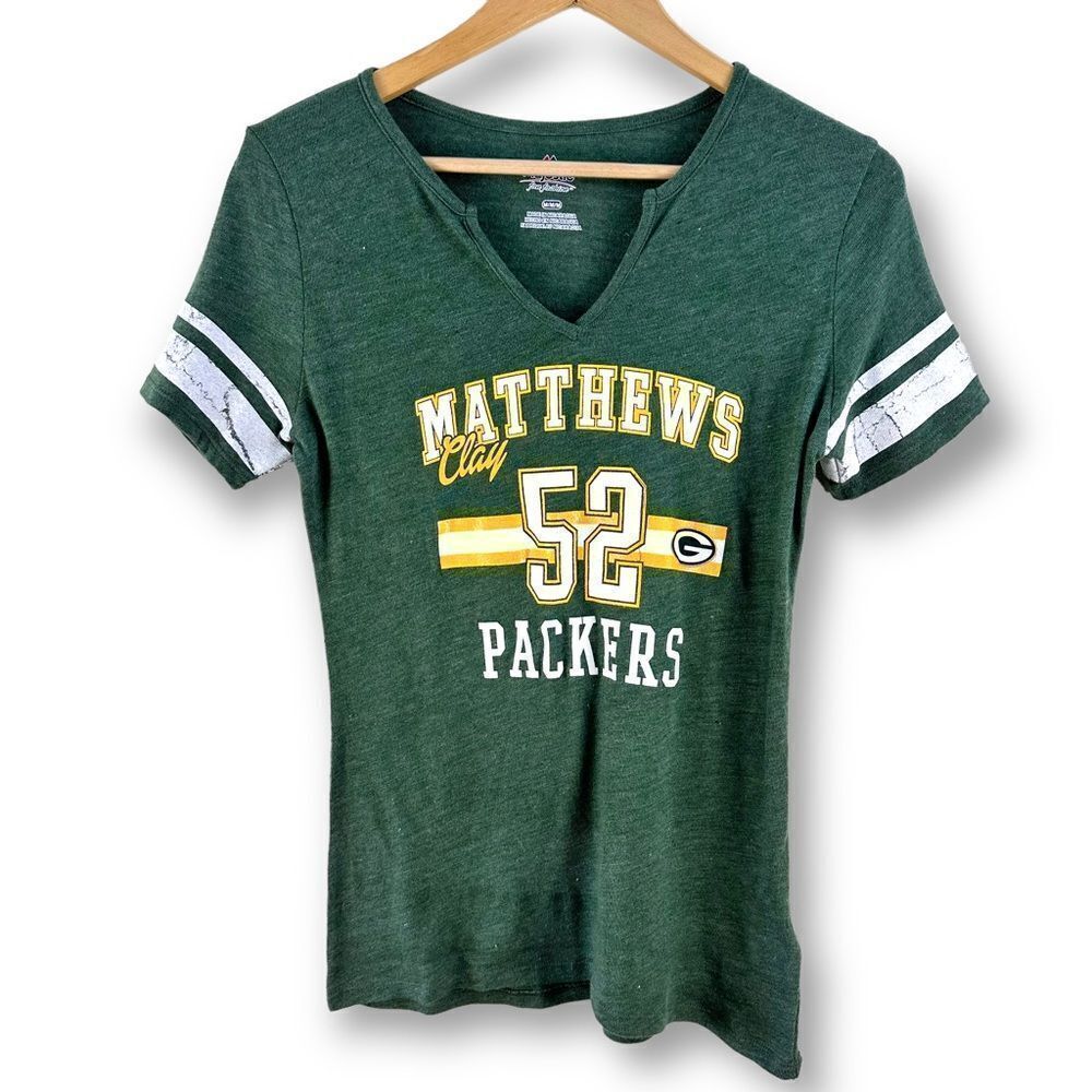 Majestic Clay Matthews 52‎  Packers T-shirt size M